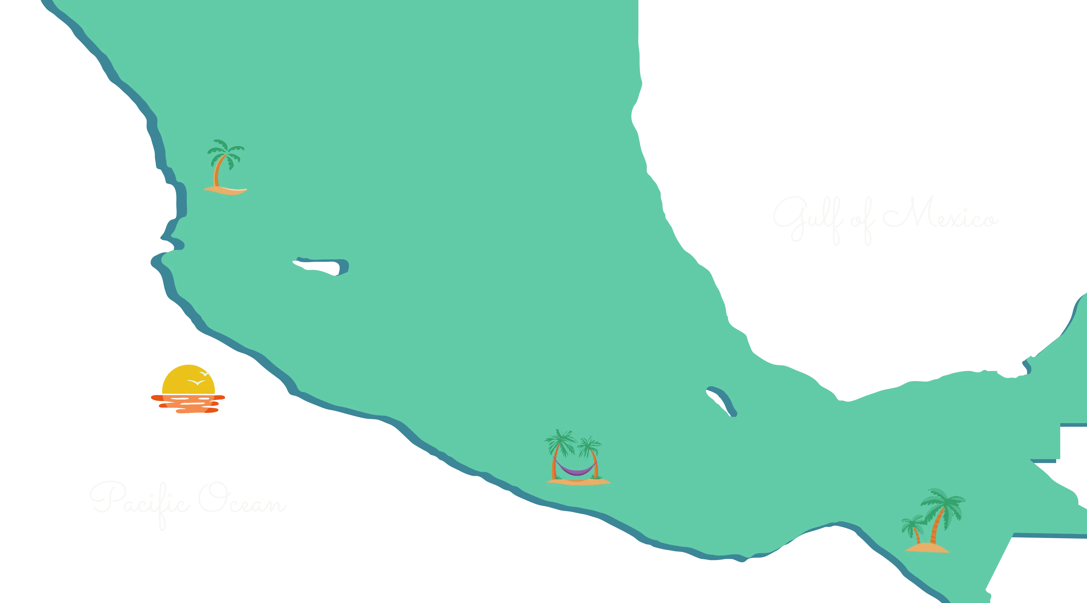 Pacific Coast Map 102424